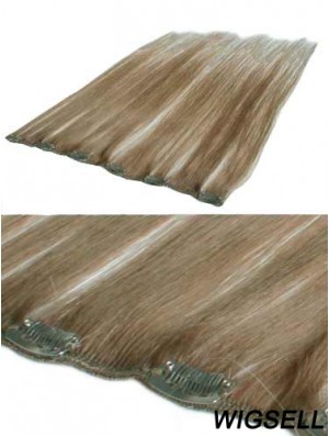 Perfect Blonde Straight Remy Human Hair Clip In Hair Extensions