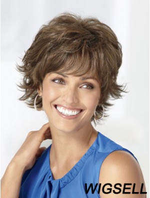 Wavy Brown Perfect Short Classic Wigs