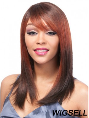 16 inch Ombre/2 Tone Lace Front Wigs For Black Women